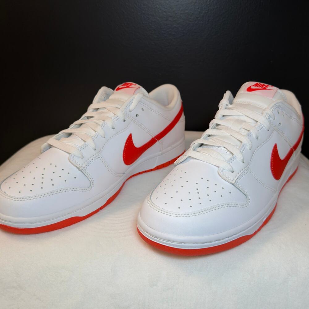 Nike Dunk Low Retro “White / Picante Red” – DV0831-103 | 10.5M - Picture 2 of 13